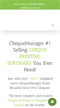 Mobile Screenshot of chequemanager.net